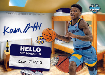 2024/25 Bowman Chrome University Basketball Breaker's Delight Box