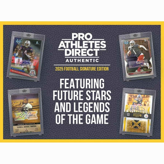 2025 Pulse Pro Athletes Direct Signature Edition Football Box (Presell)