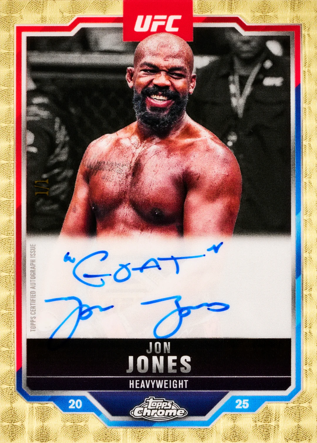 2025 Topps UFC Chrome Hobby Box
