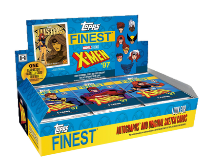 2025 Topps Finest X-Men '97 Hobby Box