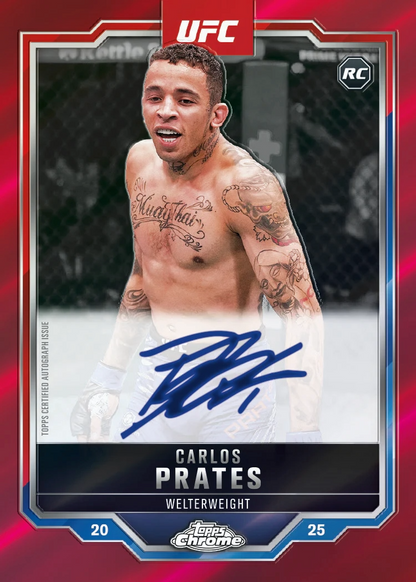 2025 Topps UFC Chrome Hobby Box