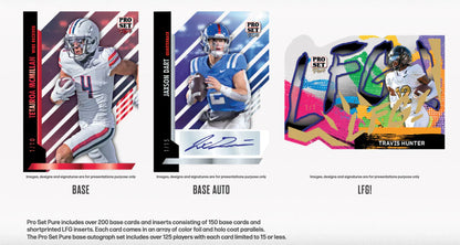 2024 Pro Set Pure Football Hobby Box