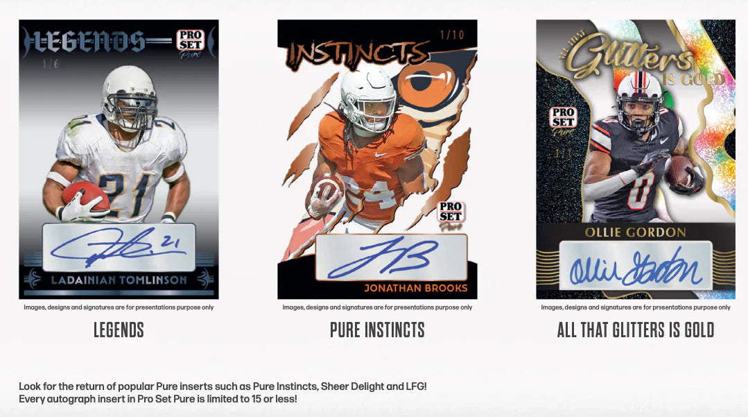 2024 Pro Set Pure Football Hobby Box