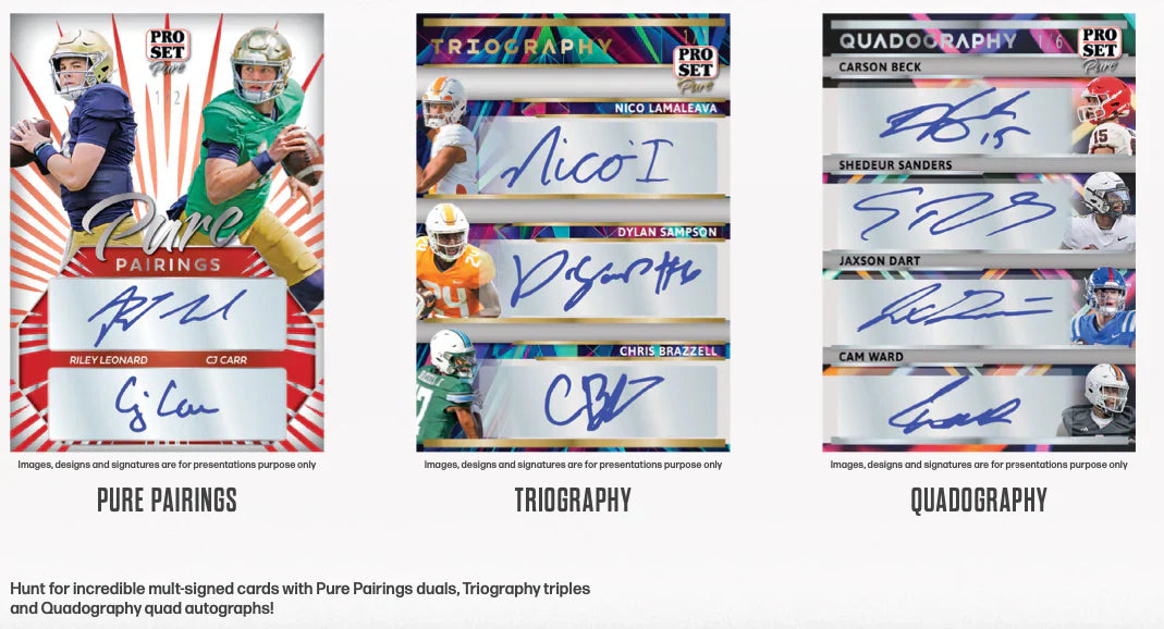 2024 Pro Set Pure Football Hobby Box