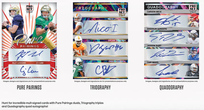 2024 Pro Set Pure Football Hobby Box