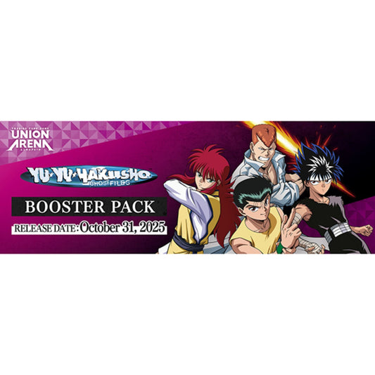 Union Arena Yu Yu Hakusho Ghost Files Booster Box (Presell)