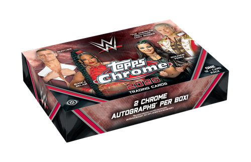 2025 Topps Chrome WWE Breaker's Delight Box