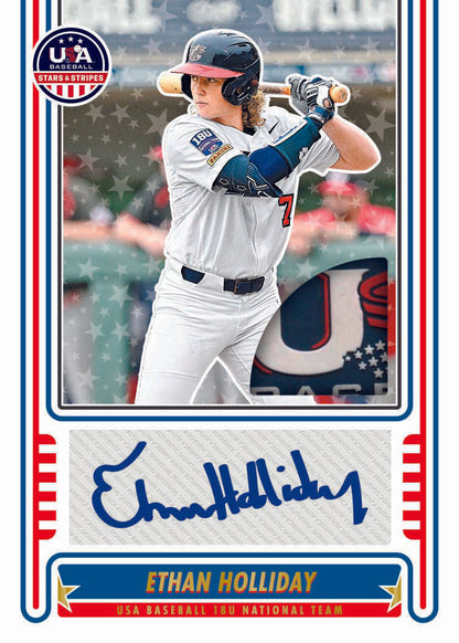 2025 Panini Stars and Stripes USA Baseball Hobby Box